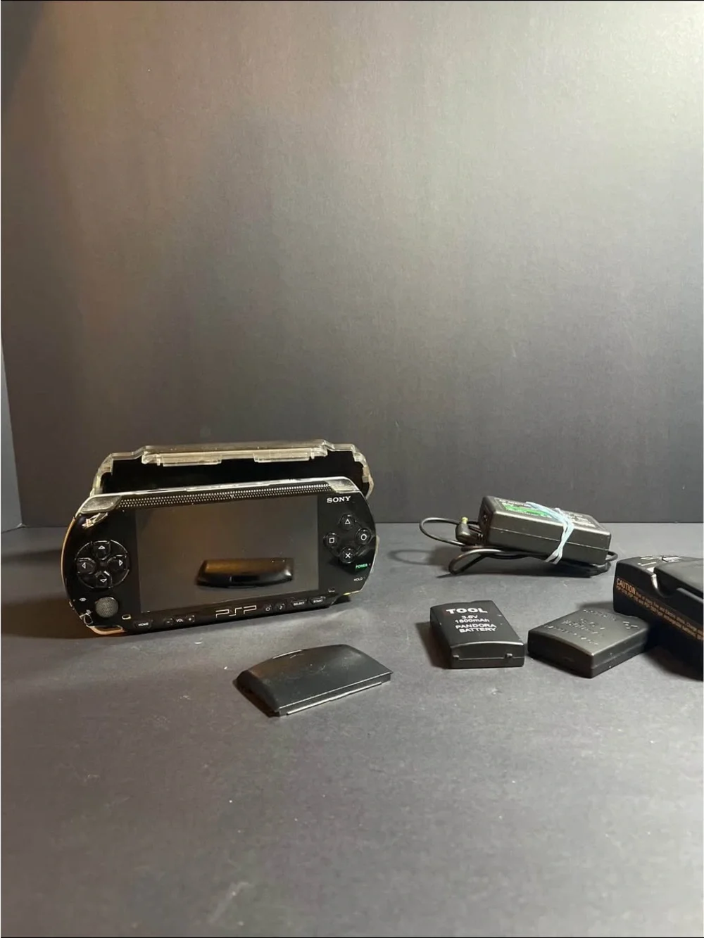 Sony PlayStation PSP-1001 With 3 Games, JB Pandora Battery And Case